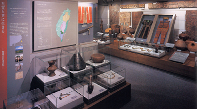 世界の生活文化 台湾コーナー展示風景