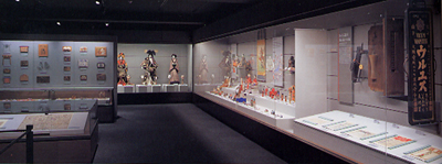 世界の生活文化 日本コーナー展示風景