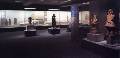 世界の考古美術 日本コーナー展示風景